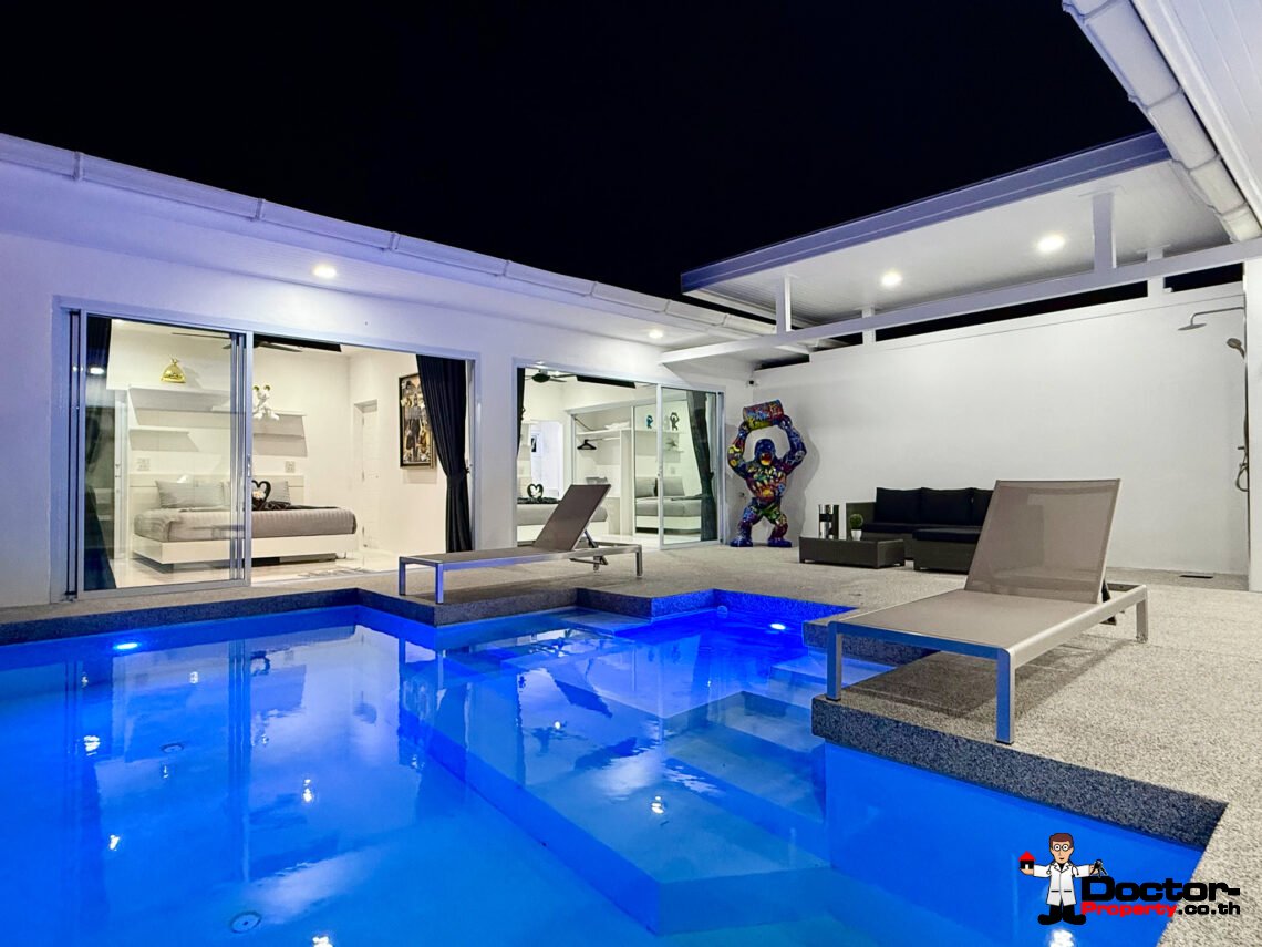 Tropical 3 Bedroom Private Pool Villa in Lamai – For Sale